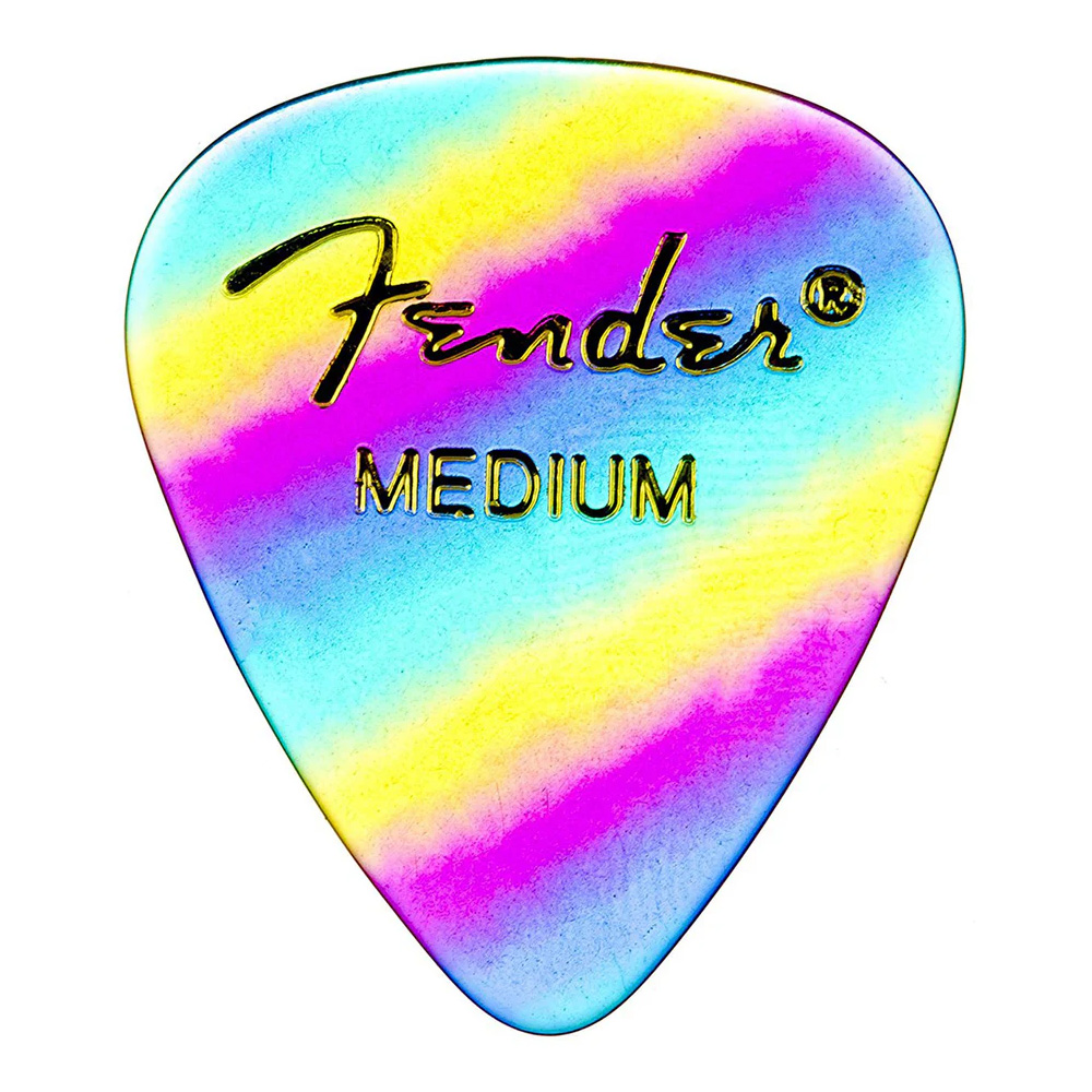 Fender 351 Shape Premium Pena Medium Rainbow 12 Count Pena